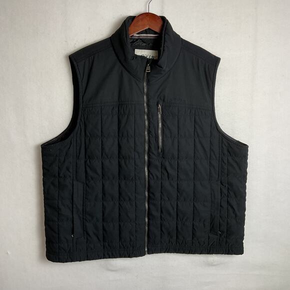 Orvis Classic Collection Embroidered Logo Full Zip Quilted Vest Black XXL - Picture 2 of 11